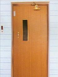 Wooden Swing Door (Small Vision)